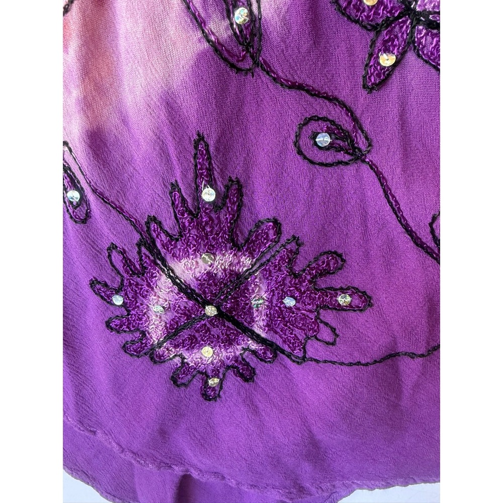 Riviera‎ Sun Red/Purple  Free Plus Cover Up Dress- Size Free Plus - Picture 4 of 7